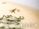 Рецепта Крем супа с карфиол, синьо сирене и прясно мляко